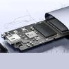 D3LX0Z1 External Hard Drive Portable Aluminum Enclosure Up to 2000MB/s Fast Solid State Drives USB 3.2(1T) view 2