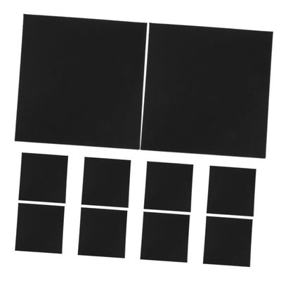 Garneck 10pcs Portable Cd DVD Sleeves for Organized Storage Lightweight Paper Envelopes for Media and Black Refill Pack for Cd and DVD Binders