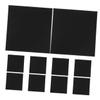 Garneck 10pcs Portable Cd DVD Sleeves for Organized Storage Lightweight Paper Envelopes for Media and Black Refill Pack for Cd and DVD Binders view 1