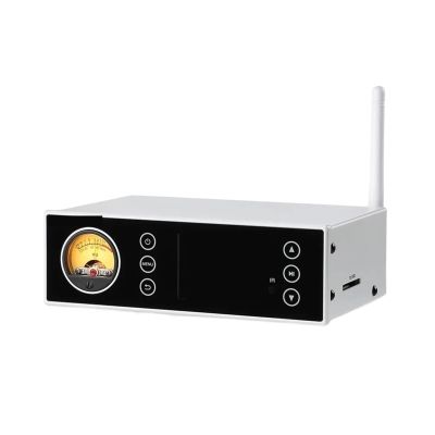 L6AS0F7 Digital Player Preamp DSD512 Display VU Meter USB Opt COA SD for Amplifiers(DP01 with 12V UK)