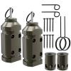 MTGSTOCL 2 Pack Upgraded Perimeter Trip Alarm 12 Gauge Camping Trip Wire Alarm Device with .22 Adapter, Early Warning Security System for Outdoor and Property Safety view 1