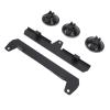 Car Satellite with Roof Mount, Seamless Strong Adsorption Suction Cup Stand for Mini Rectangular Satellite Dish Antenna for Van Boat, Window Sunroofs view 3