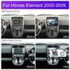 4+64G Android 14 Car Stereo Radio for Honda Element 2003 2004 2005 2006, 10 inch Touchscreen Double Din Car Stereo Bluetooth with Wireless Carplay Android Auto GPS Navi WiFi FM/RDS AHD Backup Camera view 3