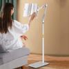 Reading Stand with Clamp, 55~170cm Height Adjustable Book Floor Stand, Bedtime Reading Book Holder, for Sitting,Standing,Laying Down (Off White) view 1