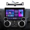 11.5" 2K QLED Android 13 Car Stereo for Jeep Wrangler JK (2007-2018) & Dodge Ram 1500 2500 (2009-2012) - 8-Core 6GB+128GB Wireless CarPlay Android Auto with Dual Physical Knobs, 2000x1200 Resolution view 1