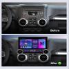 11.5" 2K QLED Android 13 Car Stereo for Jeep Wrangler JK (2007-2018) & Dodge Ram 1500 2500 (2009-2012) - 8-Core 6GB+128GB Wireless CarPlay Android Auto with Dual Physical Knobs, 2000x1200 Resolution view 3