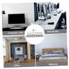 DIYEAH 1pc Under Desk Cable Management Tray Wire Organizer for Home Storage Basket for Power Strips and Adapters Practical for Clean Desktop and Tidy Floor view 3