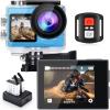 icefox i8 Action Camera with 20MP, 5X Zoom, Underwater Waterproof Camera with Optimized EIS, Video & Photo Editing by Snap Pro App, WiFi Remote Control for Diving, Cycling and Vlogging view 1