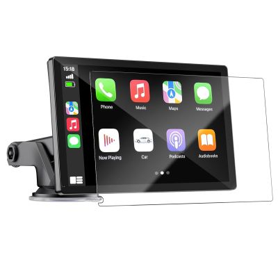 YANMONGI for HAUXIY Q9S Screen Protector,9 Inch Film for HAUXIY Portable Apple Carplay,Touch Screen Protector Foils Navigation Display Screen Protective Film HD Clear (1 Pack)