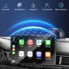 YANMONGI for HAUXIY Q9S Screen Protector,9 Inch Film for HAUXIY Portable Apple Carplay,Touch Screen Protector Foils Navigation Display Screen Protective Film HD Clear (1 Pack) view 2