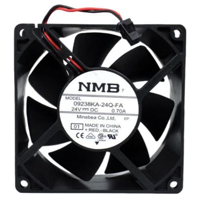 09238KA-24Q-FA 9.2CM 24V 0.70A 9238 92X92X38MM 2-Wire Cooling Fan