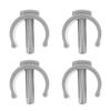Beavorty 4pcs C Shaped Clamp Buckle for Walker and Crutch Accessories view 1