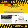 Lepeoac for MacBook Pro 16 inch Case 2019 2020 Release Model A2141, Plastic Hard Shell Cover with Keyboard Cover & Screen Protector for MacBook Pro 16 inch with Touch Bar & Touch ID, Wildflower Heart view 2