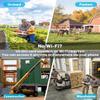GENBOLT 4G LTE Cellular Security Camera Outdoor No WiFi, Dual Lens PoE Surveillance Camera CCTV with Sim Card, 24/7 Recording Plug in Wired IP Cam with Auto Tracking Human Detection view 3