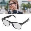 AI Translation Smart Glasses Polarized, Real Time 110 Language Translator with Bluetooth 5.3, AI Translation Bluetooth Glasses Build in Mic Speakers for Travel Business view 3