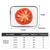 Tomato Slice Laptop Case 15 inch Portable Computer Sleeve Shockproof Fashion Laptop Bag for Women Men Briefcase view 4