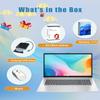 HP 17 inch Laptop Business Computer - AMD Ryzen 5 7430U, 17.3" IPS FHD Display, AI Copilot, Wi-Fi 6, Win 11 Pro, w/MS Office Lifetime, External DVD Drive (32 GB RAM | 1 TB SSD) view 2