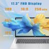 HP 17 inch Laptop Business Computer - AMD Ryzen 5 7430U, 17.3" IPS FHD Display, AI Copilot, Wi-Fi 6, Win 11 Pro, w/MS Office Lifetime, External DVD Drive (32 GB RAM | 1 TB SSD) view 4