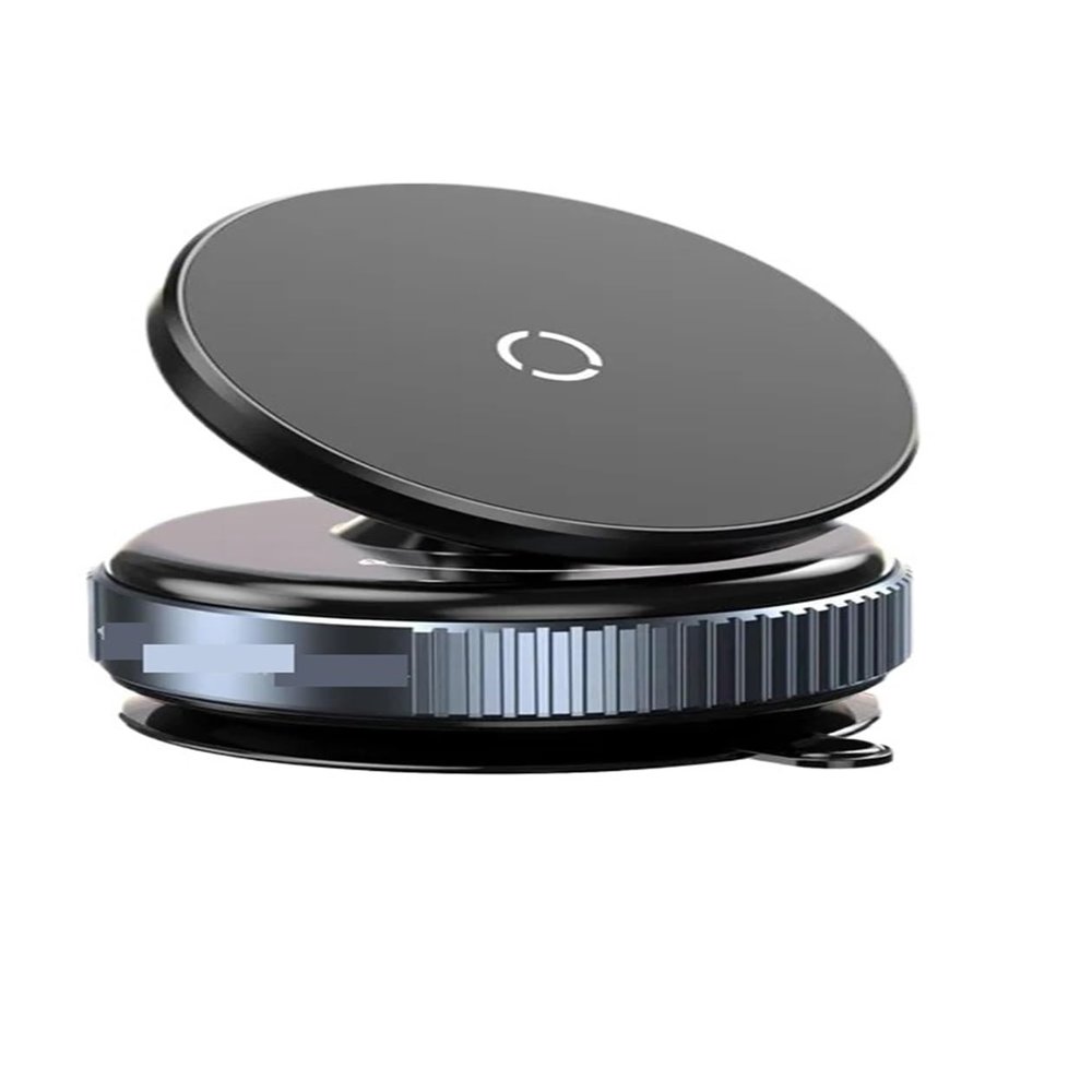 NOUNZH Magnetic Car Holder, Universal Suction Cup, Mirror Gym Bath Shower Stand Max Fit for Samsung(Black)