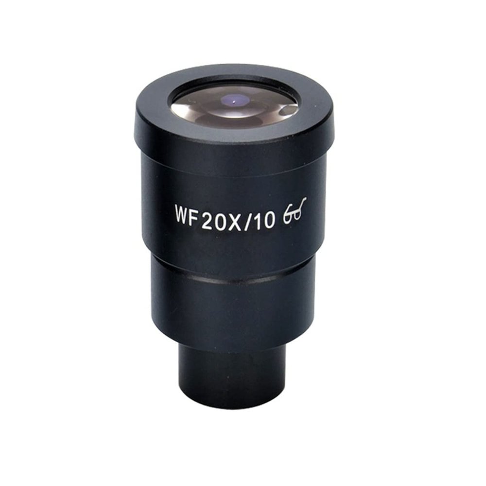 JOEBO Microscope Kit WF20X Biological Stereo Microscope Eyepiece with Scale Or Without Scale Microscope Lens Adapters(No Scale,Couple)