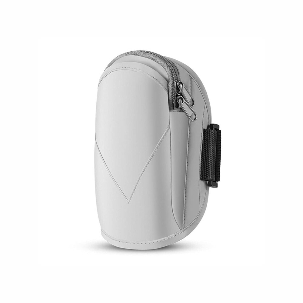 Arm Band for Phone for Running Sports Running Arms Band Waterproof Sport Armband Bag Running Jogging Gym Arm Band Mobile Phone Bag Case Cover Holder (White)