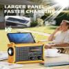 Emergency Weather Radio with Large Solar Panel, Efficient Hand Crank view 2