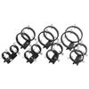 Black Finder Mount 42/50/60/68/80/90/102mm Three Point Astronomical Guide Ring 2 Rings 1 Plate 8 Screws(60) view 3