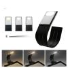LSSOAZZVVN Small Black Table lamp Portable LED Reading Book Light with Detachable Flexible Clip USB Rechargeable Lamp for Kindle EBook Readers Reading Clip Light view 4