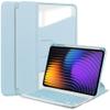 Anti-yellowing tablet cover Compatible with Xiaomi Mi Pad 7/7 Pro Case 11.2 Inch 2024 Detachable Wireless Keyboard S Pen Holde, 360 Degree Swivel Stand Folio Flip Smart Tablet Cover Auto Sleep/Wake Ta view 1
