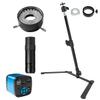 Microscope Kit 4K 48MP 1080P HDMI USB Industrial Video Microscope Camera 1X-130X Zoom Lens Desktop Tripod Stand for Digital Image Acquisition Microscope Lens Adapters view 1