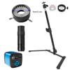 Microscope Kit 4K 48MP 1080P HDMI USB Industrial Video Microscope Camera 1X-130X Zoom Lens Desktop Tripod Stand for Digital Image Acquisition Microscope Lens Adapters view 2