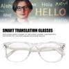 Bluetooth Glasses for Women, AI Translation Sunglasses with Built-in Microphone & Speakers, Real-Time Voice Translation Support 100+ Languages view 2