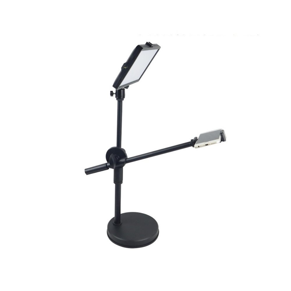 NOUNZH Overhead Tripod with Light Table Tabletop Stand Tripods with Mobile Holder Boom Arm Nail Art Photography(Type 2)