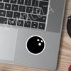 (3PCS) Bowling Stickers, Bowling Ball Waterproof Vinyl Decal for Bowlers, Sports Lovers, Laptop, Water Bottle, Tumbler, Scrapbook, Helmet Size 3" x 3" view 4