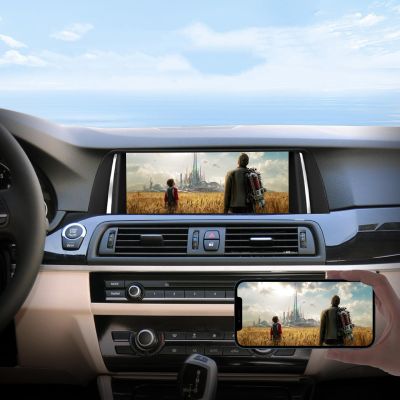 10.25" Android Radio for BMW 5 Series F10 F11 CIC NBT Touch Screen Compatible with Wireless Carplay Android Auto, Car Stereo Bluetooth Navigation Media Player GPS WiFi