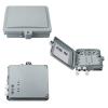 12 Core Fiber Optical Terminal Box Fiber Optic Distribution Enclosure with 12pcs LC Duplex Singlemode Coupler FTTH Fiber Optic Accessories 9.64 x 8.66 x 2.56inch view 4