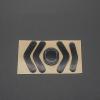 0.6mm 1Set PTFE Moust Feet Sticker Curved Edges Mouse Feet Skates for Logitech G604 Mouse Parts view 2