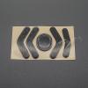 0.6mm 1Set PTFE Moust Feet Sticker Curved Edges Mouse Feet Skates for Logitech G604 Mouse Parts view 3