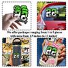 Custom Baseball Name and Number Sticker Personalized Color Name Drip Ice Cream Melting Decal Waterproof Vinyl Decal for Water Bottles Tumblers Laptops Hard Hat Cars Kindle for Women Men Teachers view 3