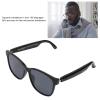 AI Translation Glasses Bluetooth, Real Time 100 Languages Video Translation, Smart Translator Glasses with Built in Mic & Speaker for Travel Music & Calls view 3