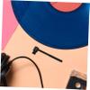 DIYEAH Vinyl Record Cleaner Brush Record Cleaning Tool for Sound Essential Vinyl Cleaning Device Stylish Design for Music view 2