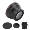 52mm 0.43X Wide Angle Lens with Macro Function, Optical Glass Camera Lens for Portrait Real Estate Landscape Photography, Compatible with 52mm Front Filter Lens view 1