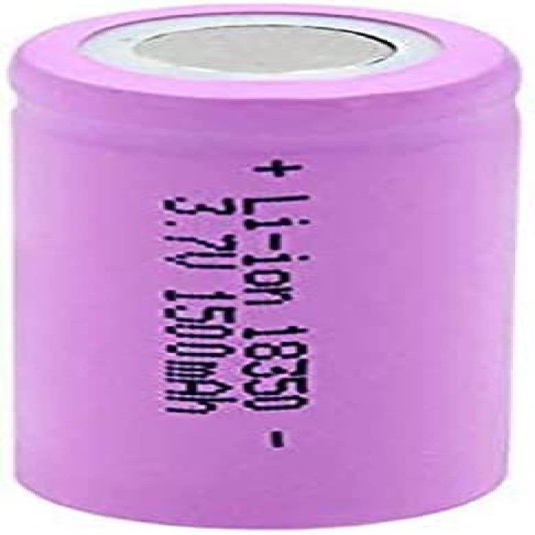 AIQFMNFC 18350 1500Mah 3.7V, Rechargeable High Discharge 10A for Mp3 Player Remote Control Projector Camera