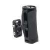 BaotyJie Camera Cages Side Handle Hand Grip Universal Non Slip Silicone 1/4" Thread with Cold Shoe Mount for Photography, Black view 1