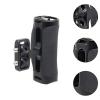 BaotyJie Camera Cages Side Handle Hand Grip Universal Non Slip Silicone 1/4" Thread with Cold Shoe Mount for Photography, Black view 2