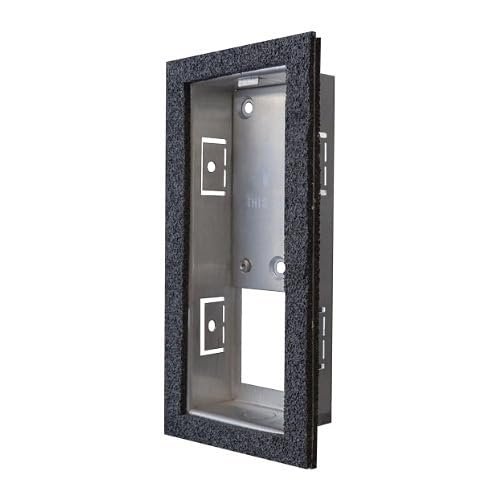 D1101 FMB Flush-Mount Housing Backbox, Stainless Steel V2A