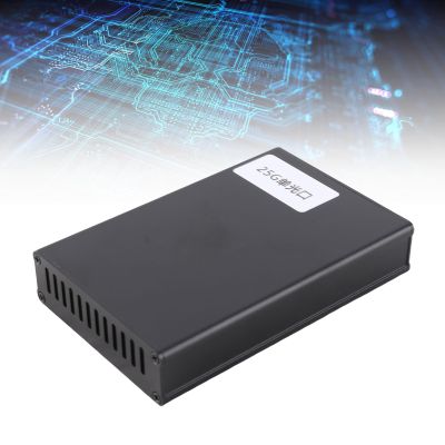 25Gb Network Card, Aluminum Alloy High Speed USB4 Network Card, SFP Optical Interface, Plug and Play Portable 25Gb Network Adapter (Single Port)
