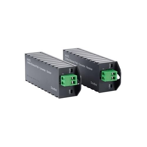 429602186 2-Wire Ethernet PoE+ Converter A1072, 262' Transmission Range