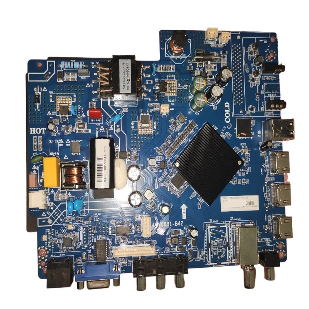 JOTTDSYL WiFi IPTV Android Board Accessories, CV6681-B42 8G EMMC 35-50v 300ma Motherboard Replacement Parts(1T NO CI 50v)