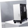 Angoily 1pc Base Stand Tower Stand Ergonomic Holder Case Black Abs view 4